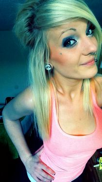 Blonde goddess in romantic