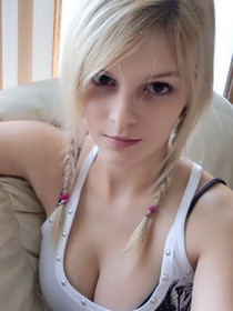 Cute young dark haired